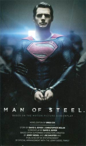 Superman Man Of Steel Official Movie Novelization MMPB