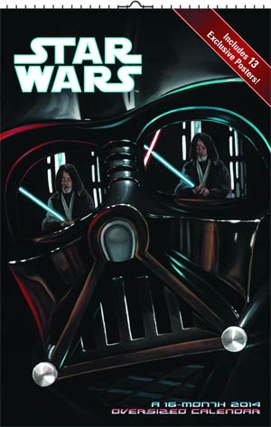Star Wars Saga 2014 11x17-inch Wall Calendar