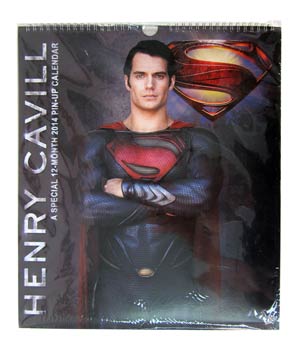 Superman Man Of Steel 2014 15x13-inch Wall Calendar