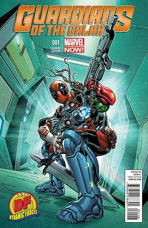 Guardians Of The Galaxy Vol 3 #1 Cover M DF Exclusive Carlo Pagulayan Deadpool Variant Cover (Special discount for a limited time!)