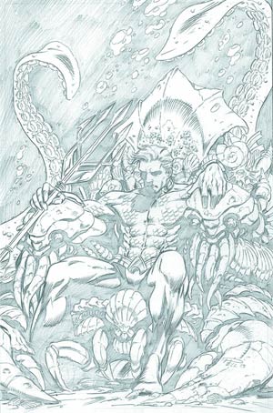 Aquaman Vol 5 #18 Incentive Paul Pelletier Sketch Cover