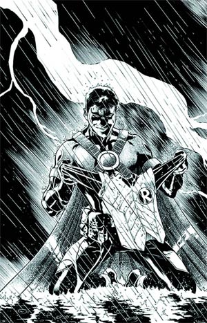 Teen Titans Vol 4 #18 Incentive Eddy Barrows Sketch Cover