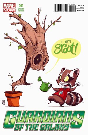 Guardians Of The Galaxy Vol 3 #1 Cover D Variant Skottie Young Baby Cover