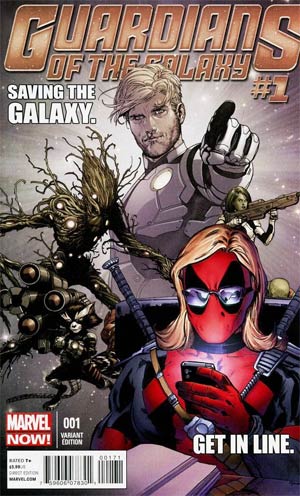 Guardians Of The Galaxy Vol 3 #1 Cover E Variant Texts From Deadpool Cover