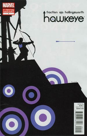 Hawkeye Vol 4 #1 5th Ptg David Aja Variant Cover