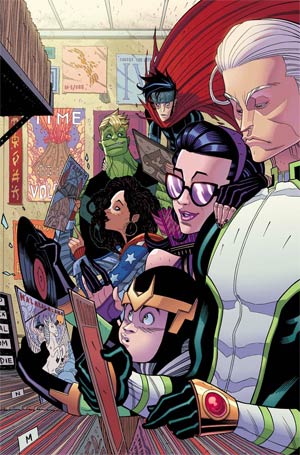Young Avengers Vol 2 #3 Cover B Incentive Tradd Moore Variant Cover