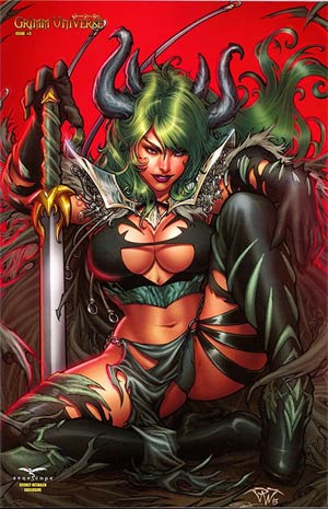 Grimm Universe #3 Goblin Queen Zenescope Secret Retailer Exclusive Paolo Pantalena Variant Cover