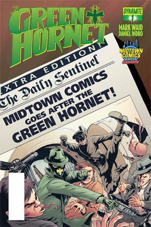 Mark Waids Green Hornet #1 Midtown Exclusive Cezar Razek Variant Cover