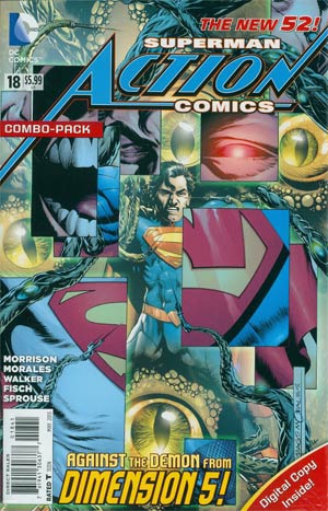 Action Comics Vol 2 #18 Combo Pack Without Polybag