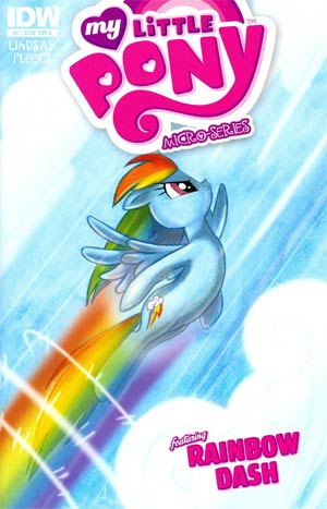My Little Pony Micro-Series #2 Rainbow Dash Regular Cover A Amy Mebberson