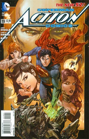 Action Comics Vol 2 #19 Incentive Tony S Daniel Variant Cover