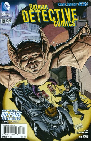 Detective Comics Vol 2 #19 Incentive MAD Magazine Variant Cover