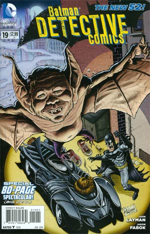 Detective Comics Vol 2 #19 Cover B Incentive MAD Magazine Variant Cover