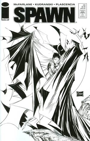 Spawn #230 Cover B Incentive Todd McFarlane Sketch Cover