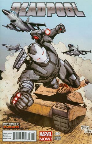 Deadpool Vol 4 #7 Cover B Incentive Many Armors Of Iron Man Variant Cover