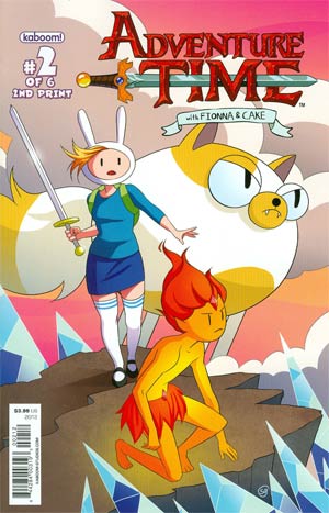 Adventure Time Fionna & Cake #2 Cover E 2nd Ptg