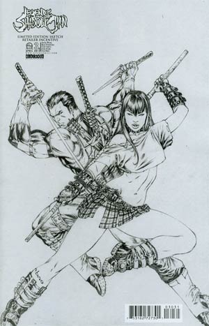 Legend Of The Shadow Clan #3 Incentive E-Bas Sketch Cover