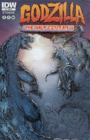 Godzilla Half-Century War #5 Cover B Incentive Simon Roy Variant Cover