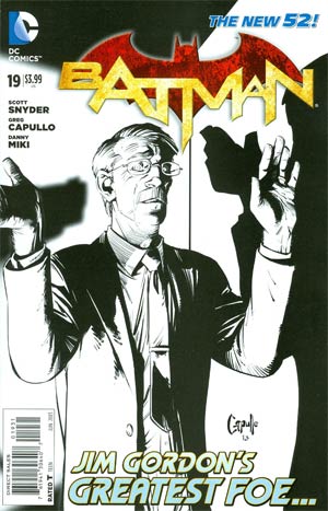 Batman Vol 2 #19 Cover E Incentive Greg Capullo Sketch Variant Cover