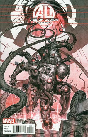 Age Of Ultron #5 Cover C Incentive Rock-He Kim Ultron Variant Cover