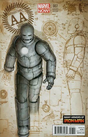 Avengers Arena #7 Cover B Incentive Many Armors Of Iron Man Variant Cover