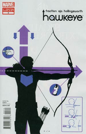Hawkeye Vol 4 #2 5th Ptg David Aja Variant Cover