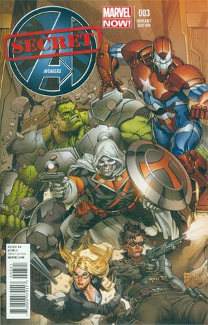Secret Avengers Vol 2 #3 Incentive Dale Eaglesham Variant Cover