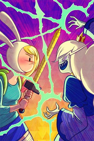 Adventure Time Fionna & Cake #4 Cover D Incentive Faith Erin Hicks Virgin Variant Cover