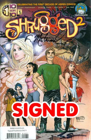 Shrugged Vol 2 #1 Cover C Incentive Signed & Numbered Edition