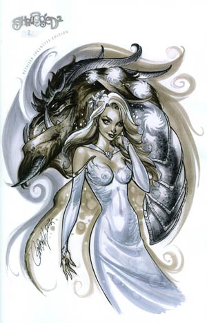 Shrugged Vol 2 #2 Cover C Incentive J Scott Campbell Sketch Variant Cover