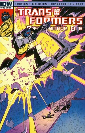Transformers Regeneration One #90 Incentive Geoff Senior Variant Cover