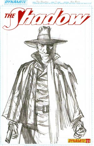 Shadow Vol 5 #11 Cover E Incentive Alex Ross Sketch Cover