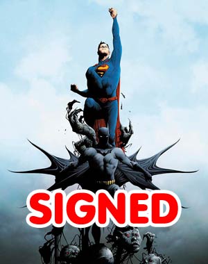 Batman Superman #1 DF Signed By Greg Pak