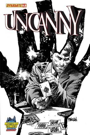 Uncanny #1 Cover D Midtown Exclusive Dan Panosian Black & White Cover