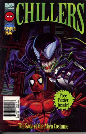 Marvel Chillers Spider-Man And The Saga Of The Alien Costume Cover A With Poster
