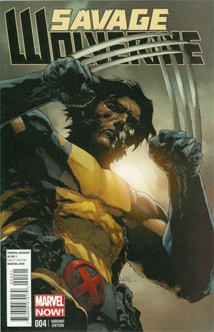 Savage Wolverine #4 Cover B Incentive Leinil Francis Yu Variant Cover