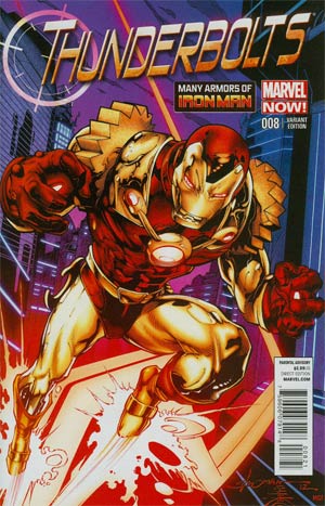Thunderbolts Vol 2 #8 Incentive Many Armors Of Iron Man Variant Cover