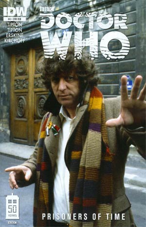 Doctor Who Prisoners Of Time #4 Cover C Incentive Fourth Doctor Photo Variant Cover