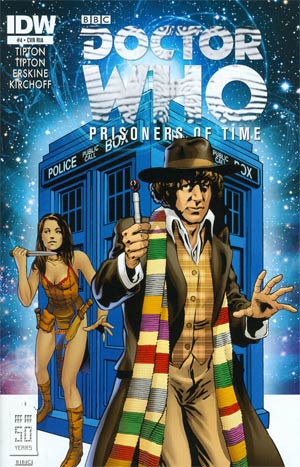 Doctor Who Prisoners Of Time #4 Cover B Incentive Gary Erskine Variant Cover