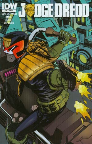 Judge Dredd Vol 4 #6 Incentive Mike McKone Variant Cover