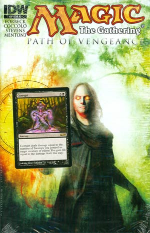 Magic The Gathering Path Of Vengeance #4 Cover B Incentive Menton3 Variant Cover