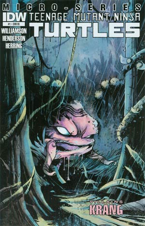 Teenage Mutant Ninja Turtles Villain Micro-Series #1 Krang Incentive Mike Henderson Variant Cover