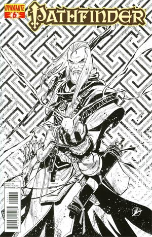 Pathfinder #6 Incentive Matteo Scalera Black & White Cover