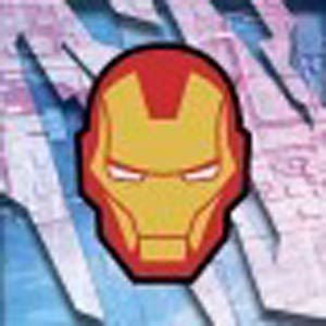 Roxo Rubber Band Charm Marvel Comics - Iron Man Helmet (2656)