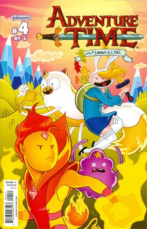 Adventure Time Fionna & Cake #4 Cover B Terry Blas