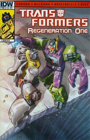 Transformers Regeneration One #90 Regular Cover A Andrew Wildman