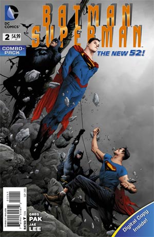 Batman Superman #2 Cover B Combo Pack With Polybag