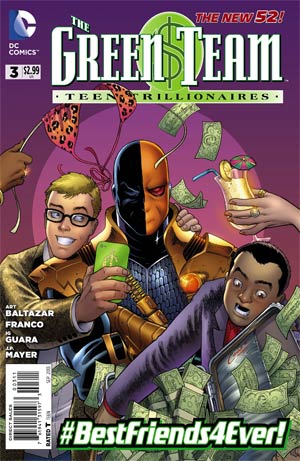 Green Team Teen Trillionaires #3 Cover A Regular Amanda Conner Cover