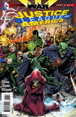 Justice League Of America Vol 3 #6 Cover A 1st Ptg Regular Ivan Reis Cover (Trinity War Part 2)