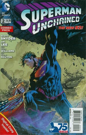 Superman Unchained #2 Cover C Combo Pack With Polybag